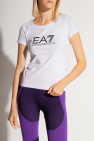 EA7 Emporio Armani WHITE T-shirt with logo