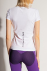 EA7 Emporio Armani WHITE T-shirt with logo