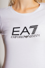 EA7 Emporio Armani WHITE T-shirt with logo