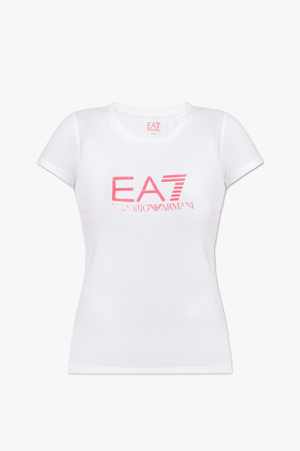 EA7 Emporio Erica armani Ea7 Emporio Erica armani logo-print short-sleeved T-shirt