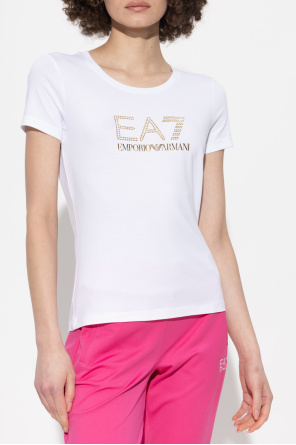 EA7 Emporio armani outdoorova T-shirt with logo