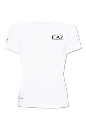 T-shirt with printed logo