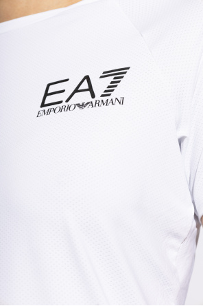 EA7 Emporio Armani T-shirt z nadrukowanym logo