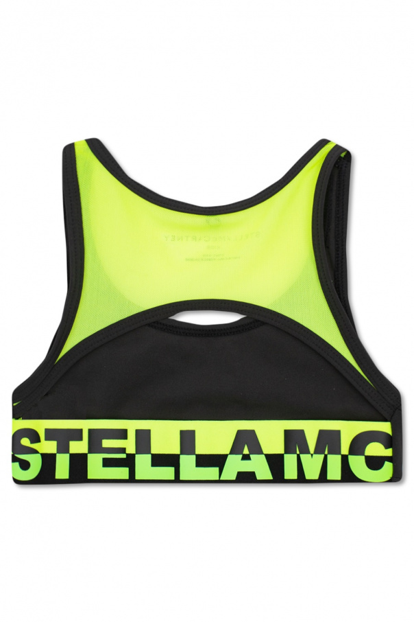 Stella McCartney Kids Stella Logo tie-dye crossbody bag Green