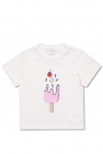 stella Embossed McCartney Kids Printed T-shirt