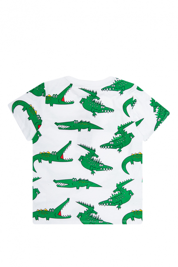 Stella McCartney Kids T-shirt with animal motif