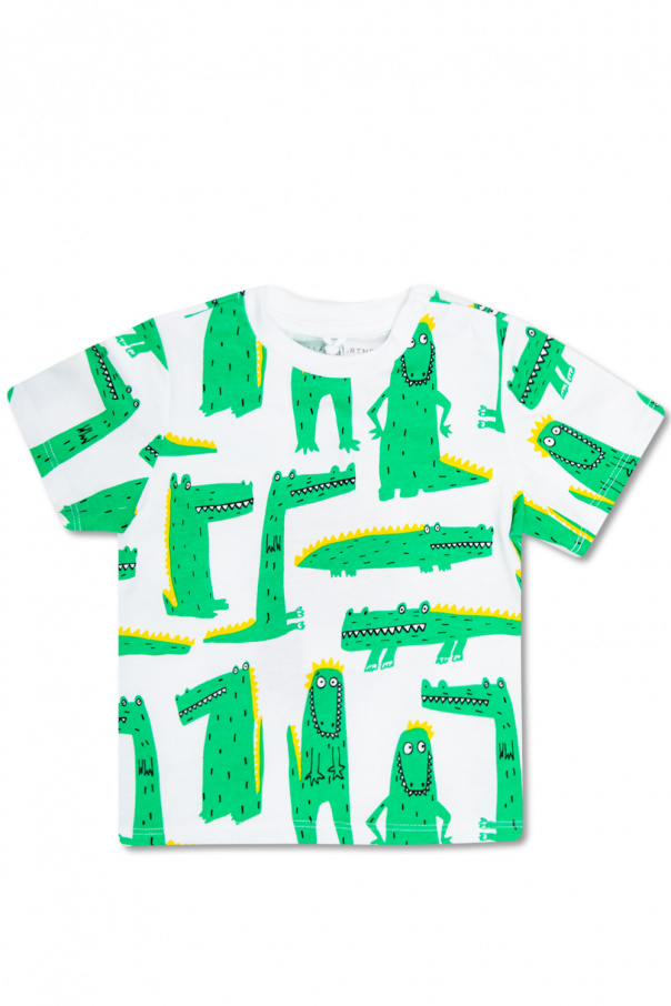 stella Doreilles McCartney Kids T-shirt with animal motif