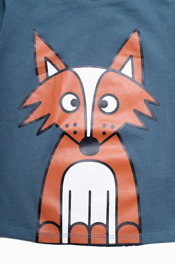 Stella ultra McCartney Kids T-shirt with animal motif