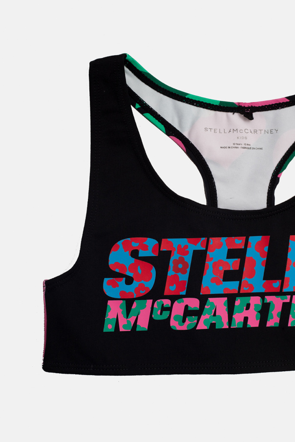 Stella McCartney Kids sweatshirt with floral motif stella mccartney kids sweater