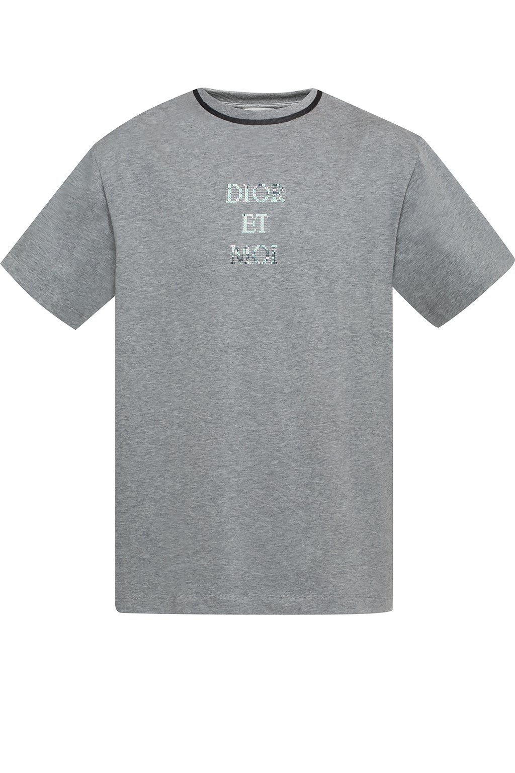 Mens Dior Erl Kim Jones Embroidered T Shirt Long Sleeve Large Made in Italy  New