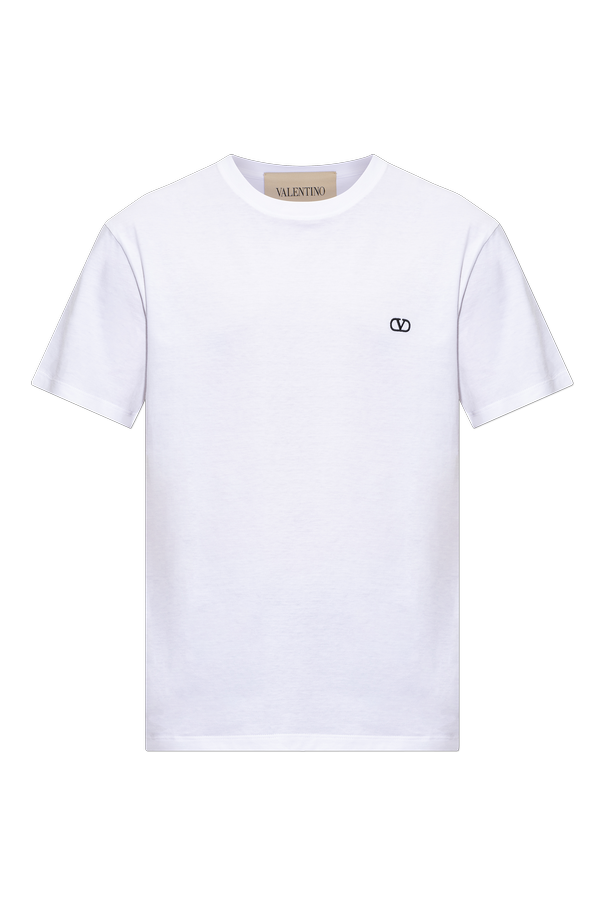 T-shirt with embroidered logo od Valentino Garavani