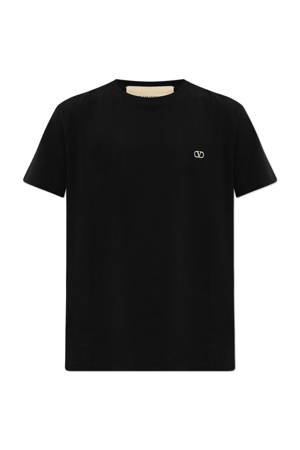 T-shirt with embroidered logo od Valentino Garavani