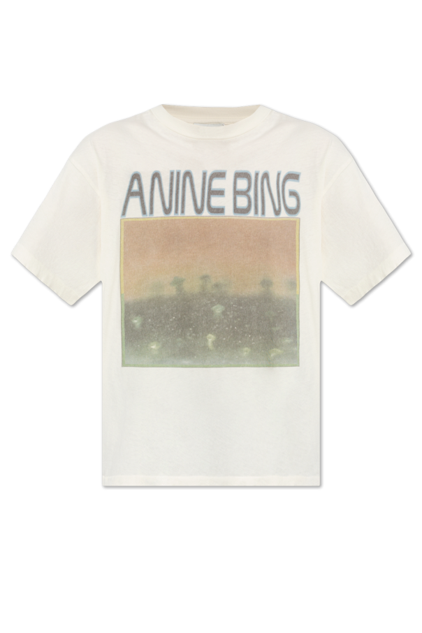 Anine Bing T-shirt with colorful print