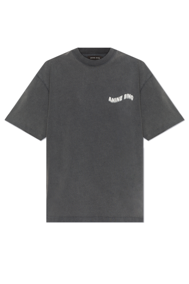 Anine Bing T-shirt with printed logo