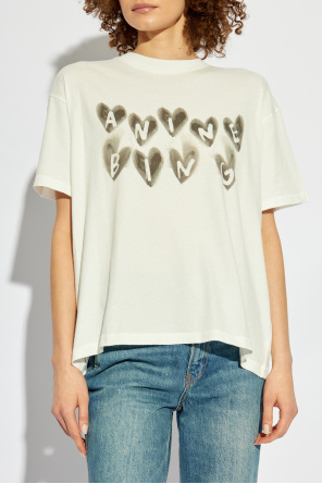 Anine Bing T-shirt with Cade print