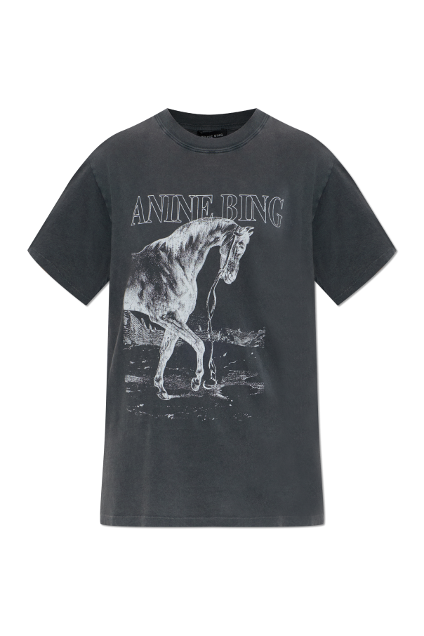 T-shirt with logo od Anine Bing