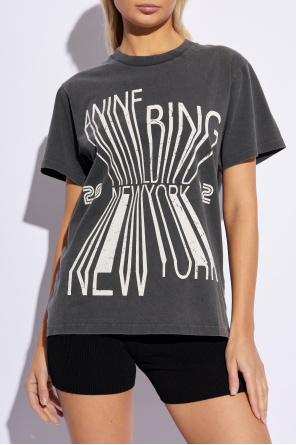 Anine Bing T-shirt z logo