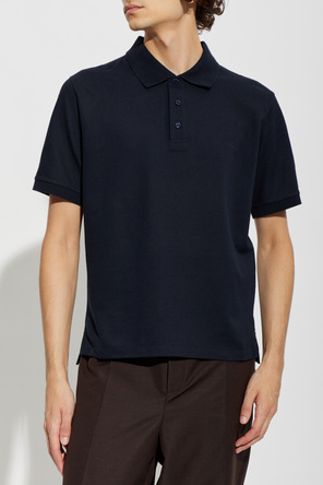 Saint Laurent Polo with embroidered logo