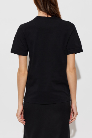 Alexander McQueen T-shirt with lace applique