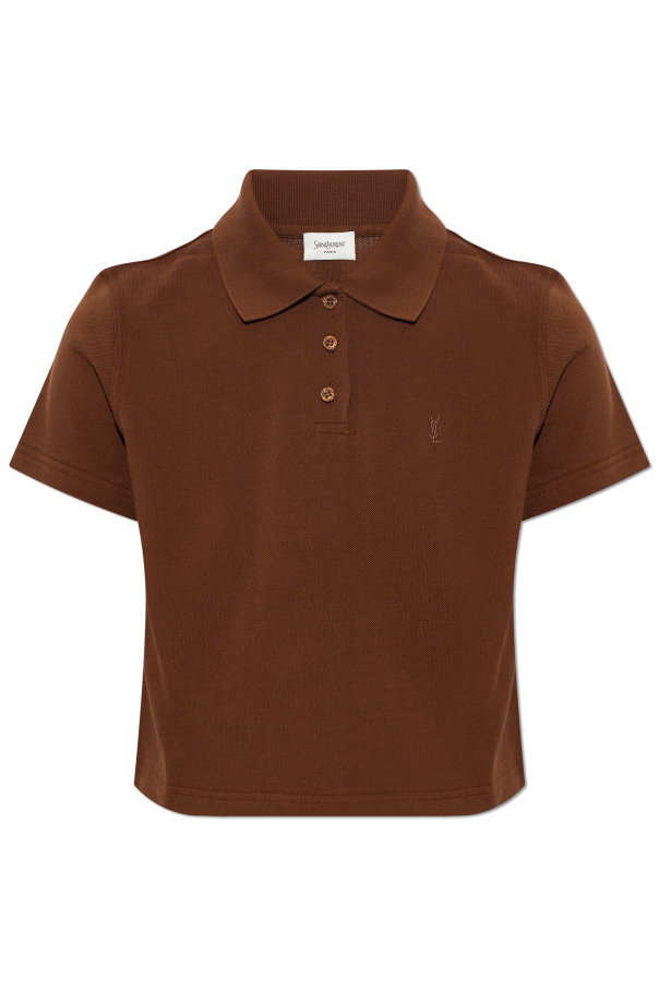 Short polo od Saint Laurent