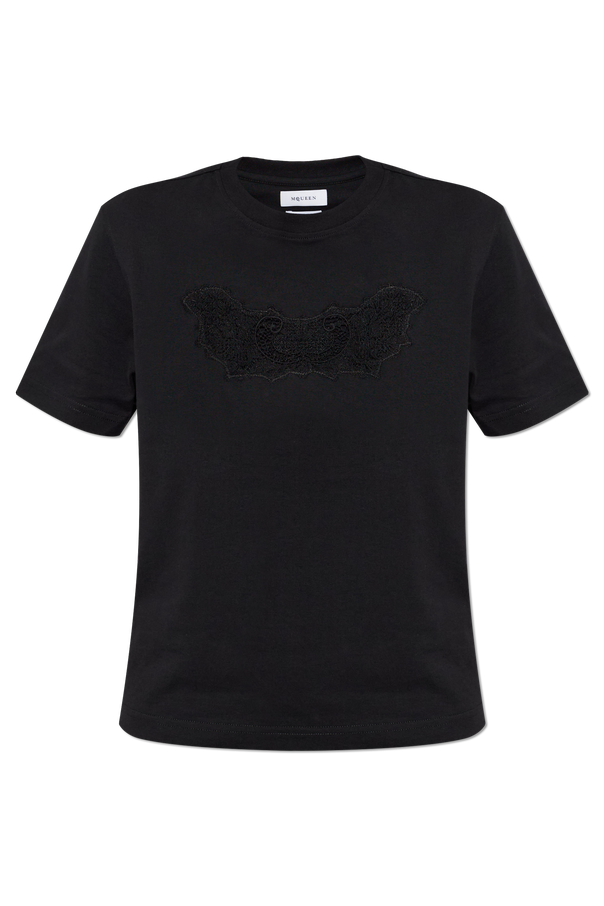 Cotton oversize t-shirt od Alexander McQueen