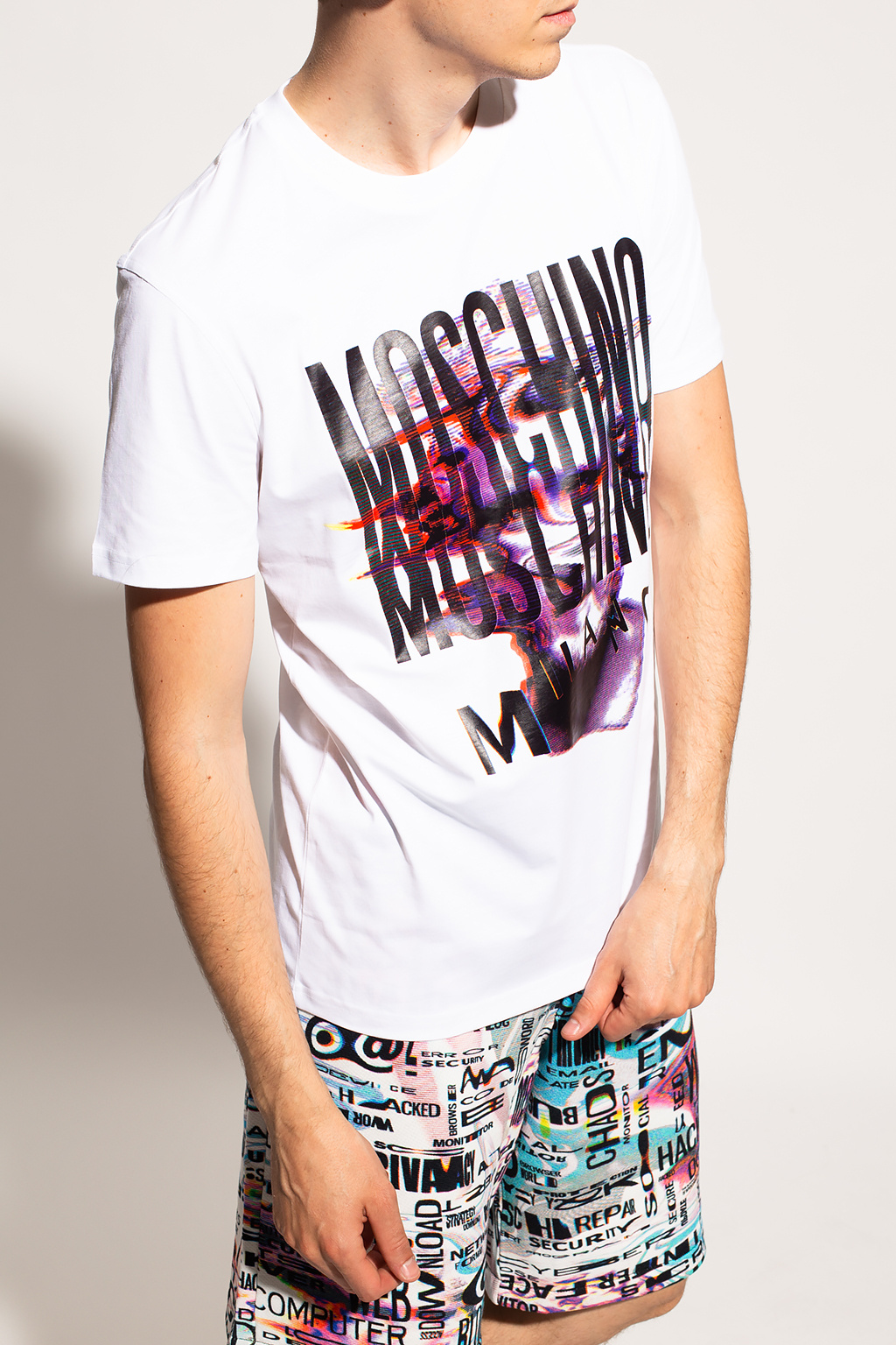 Moschino Maria printed T-shirt