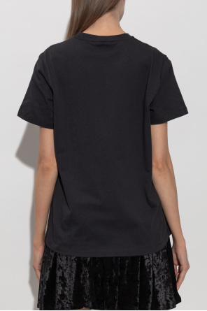 Ganni T-Shirt mit Logo