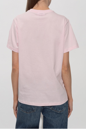 Ganni T-shirt with printed logo