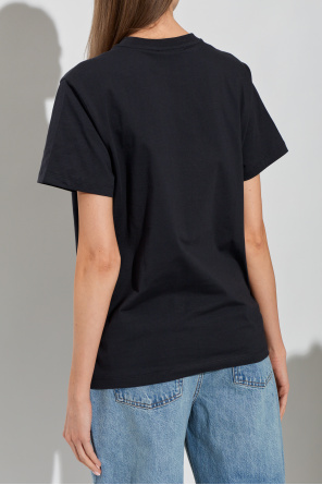 Ganni Camiseta con estampado de colores