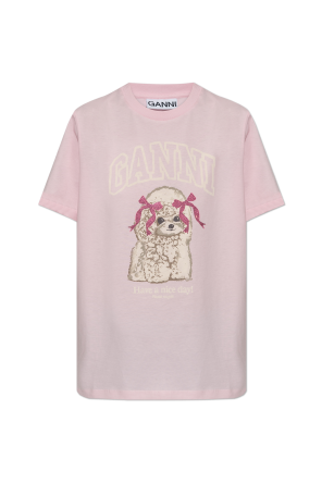 T-shirt with colorful print