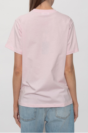 Ganni Camiseta con estampado de colores