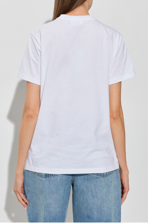 Ganni Camiseta con estampado colorido