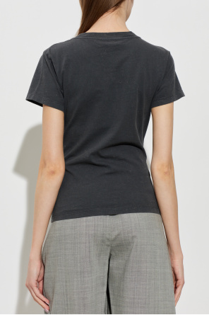 Ganni T-shirt z nadrukiem
