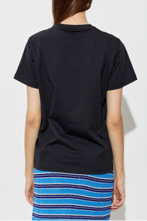 Ganni Camiseta con estampado