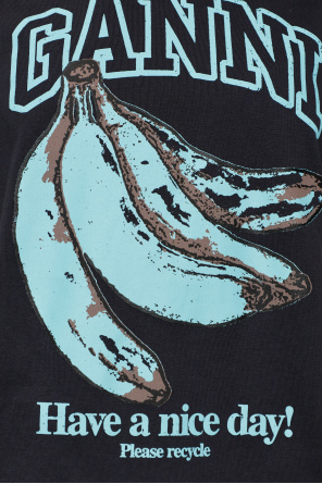 Ganni Camiseta con estampado
