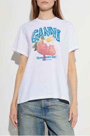 Ganni T-shirt with print