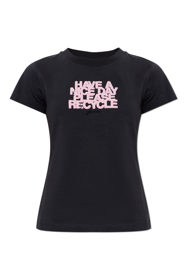 T-shirt with print od Ganni