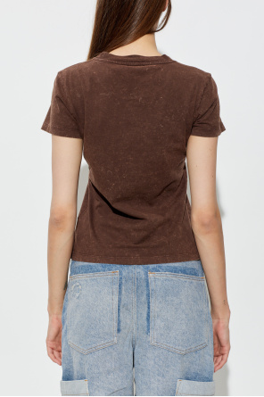 Ganni T-shirt z nadrukiem