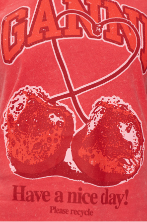 Ganni Camiseta con estampado