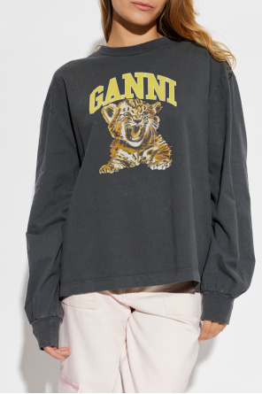 Ganni Bluza z nadrukiem