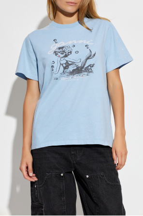 Ganni T-shirt z nadrukiem