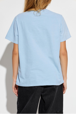 Ganni T-shirt z nadrukiem