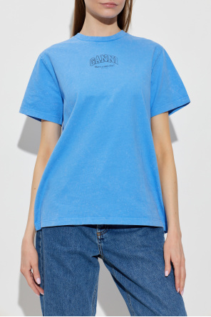 Ganni Camiseta con logo
