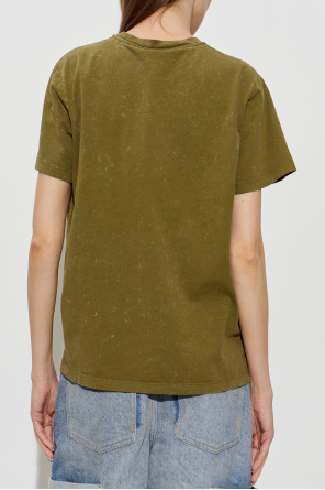 Ganni T-shirt z logo