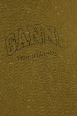 Ganni T-shirt z logo