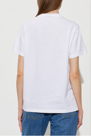 Ganni T-shirt z nadrukiem