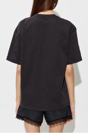 Ganni T-shirt z nadrukiem
