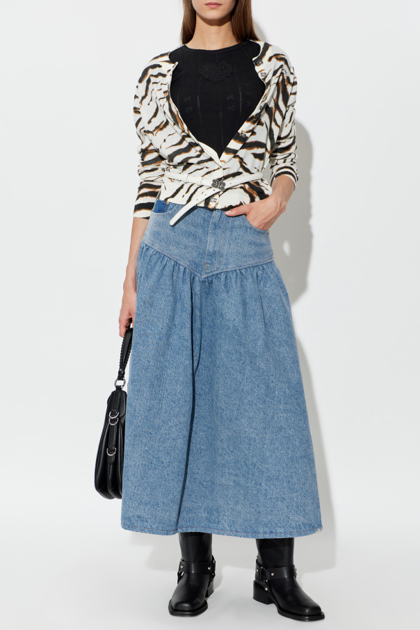 Ganni Top with a patch
