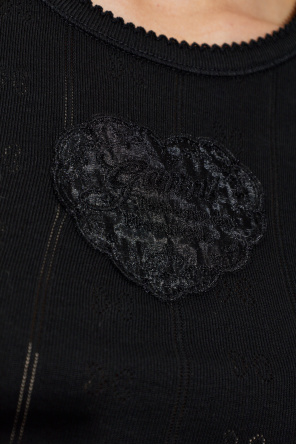Ganni Top with a patch