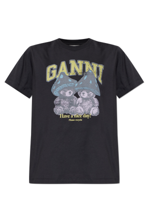 T-shirt with colorful print